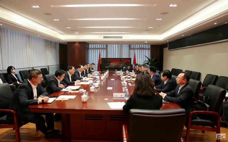 四川南宫ng28相信品牌力量与中国二十二冶集团举行工作座谈