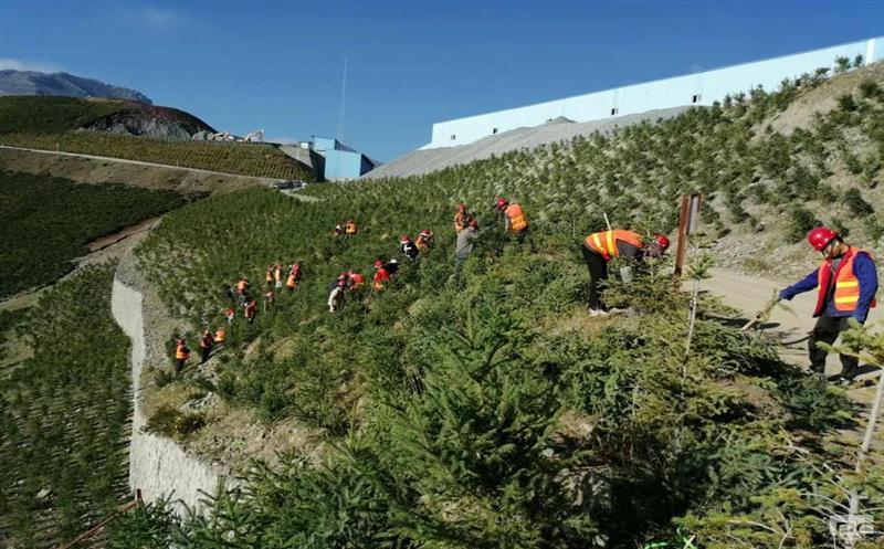 地球日丨以鑫顺之力，，，，，，，，共绘绿色矿山画卷